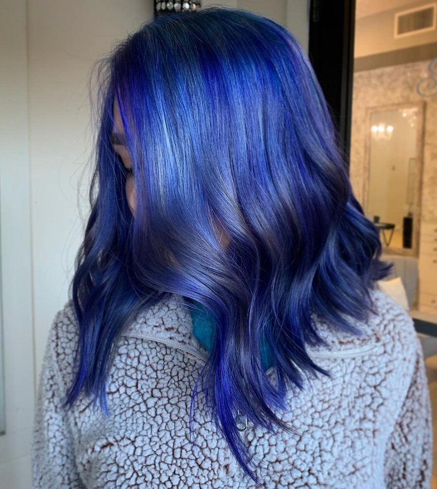 Wavy Blue Lob