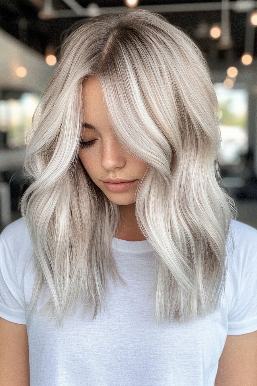 White Blonde Hair