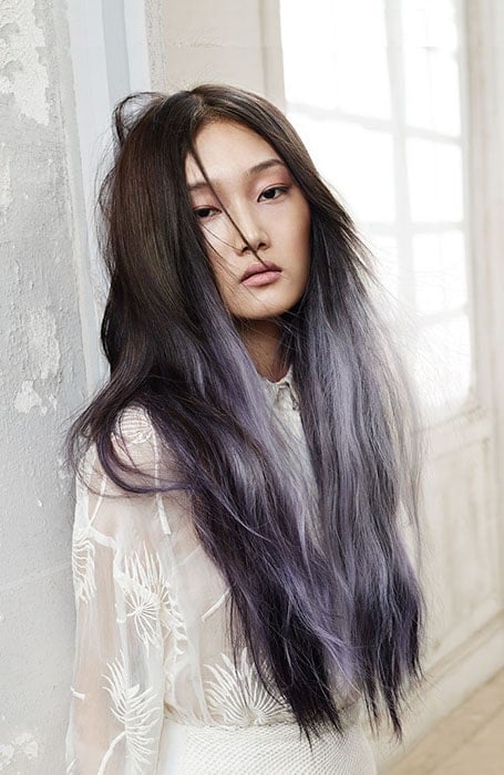 Ash Purple Balayage