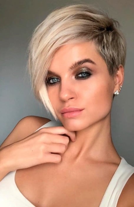 Corte de pelo asimétrico Pixie Bob (1)