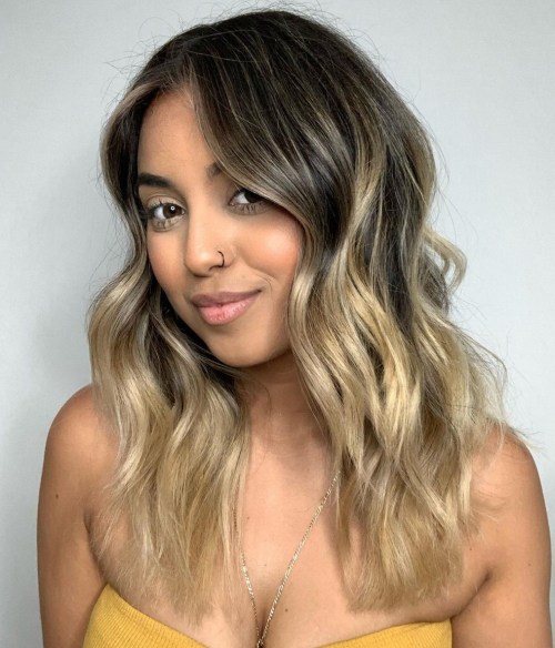 Blonde ColorIdea for Olive Skin 