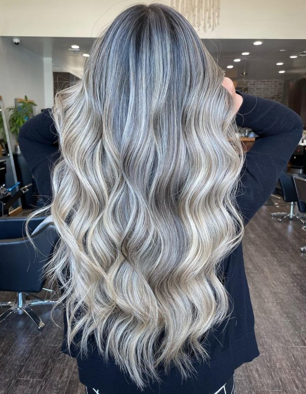 Blonde Hair Color for Transitioning from Brunette