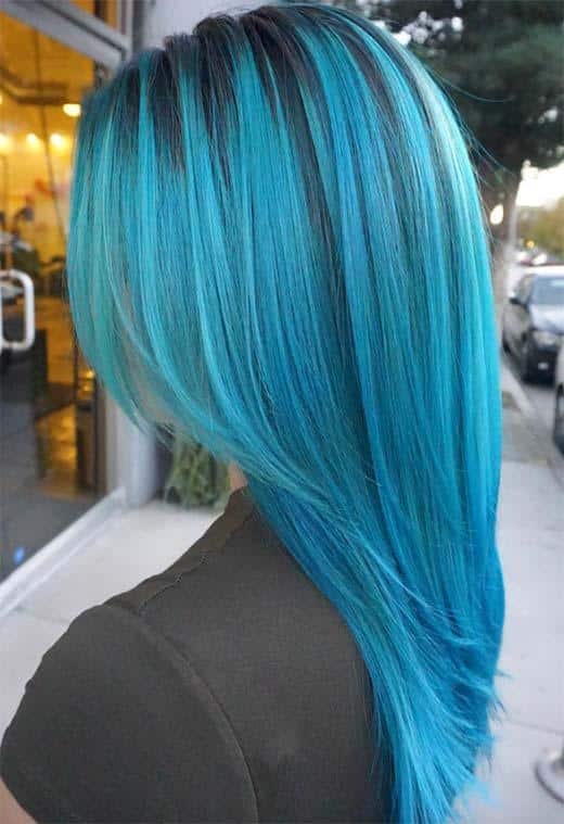 Blue Hair Color Shades: Blue Hair Dye Tips