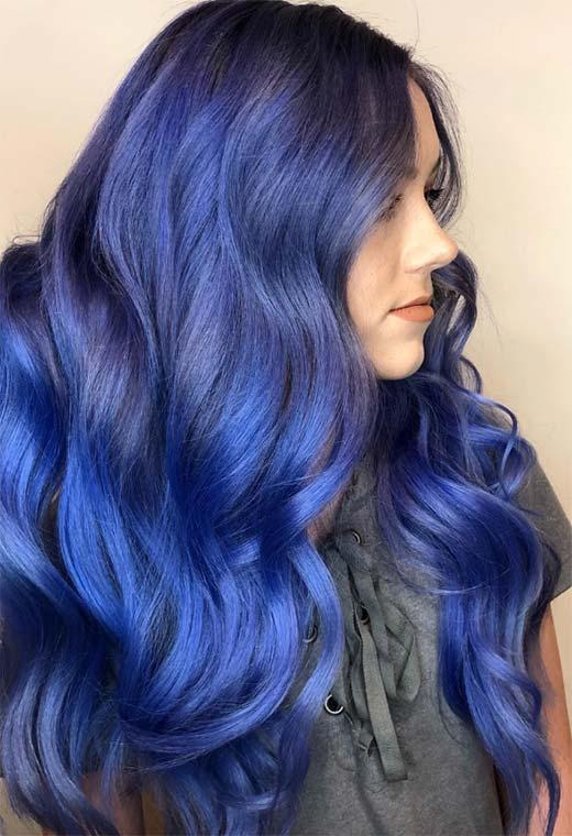 Blue Hair Color Shades: Blue Hair Dye Tips