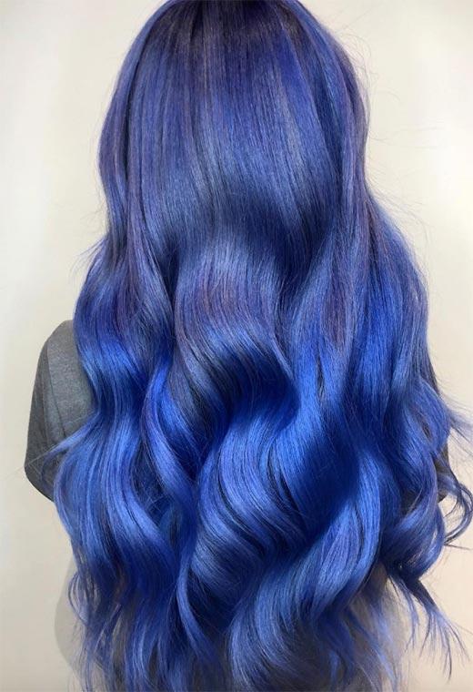 Blue Hair Color Shades: Blue Hair Dye Tips