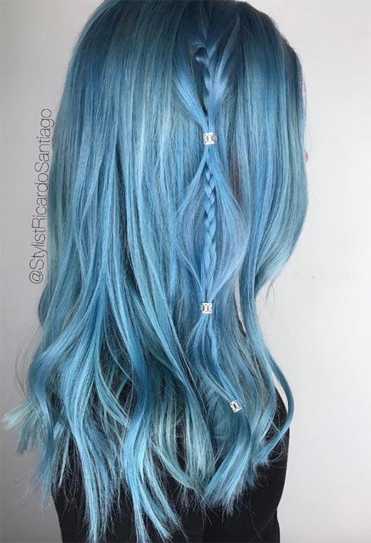 Blue Hair Color Shades: Blue Hair Dye Tips