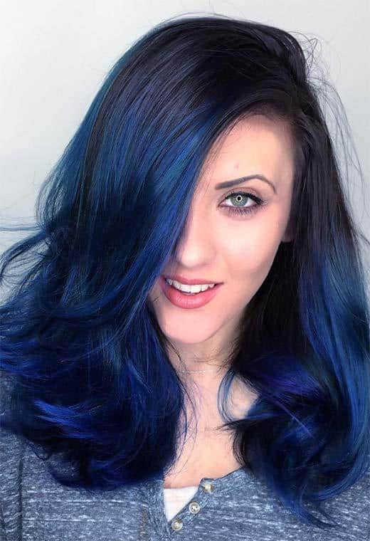 Blue Hair Color Shades: Blue Hair Dye Tips