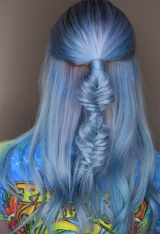Blue Hair Color Shades: Blue Hair Dye Tips