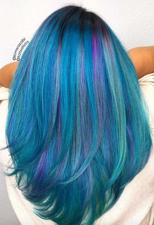 Blue Hair Color Shades: Blue Hair Dye Tips