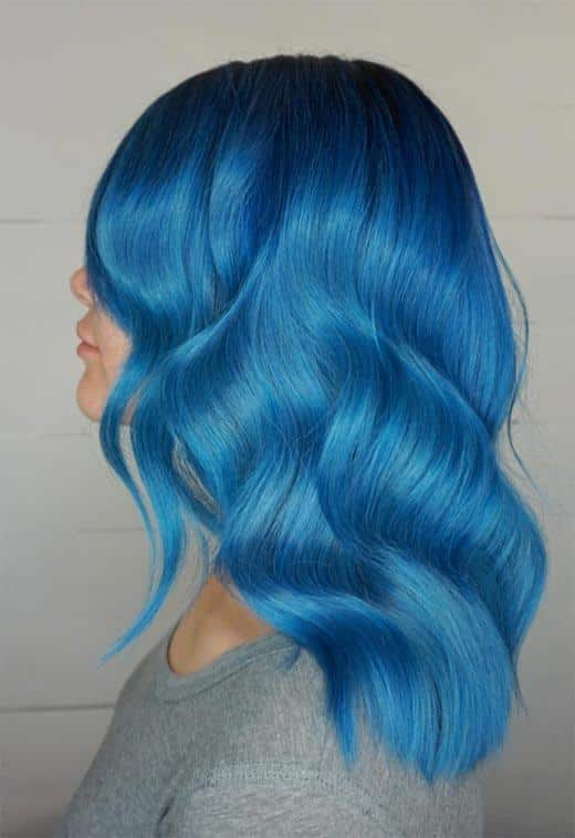 Blue Hair Color Shades: Blue Hair Dye Tips