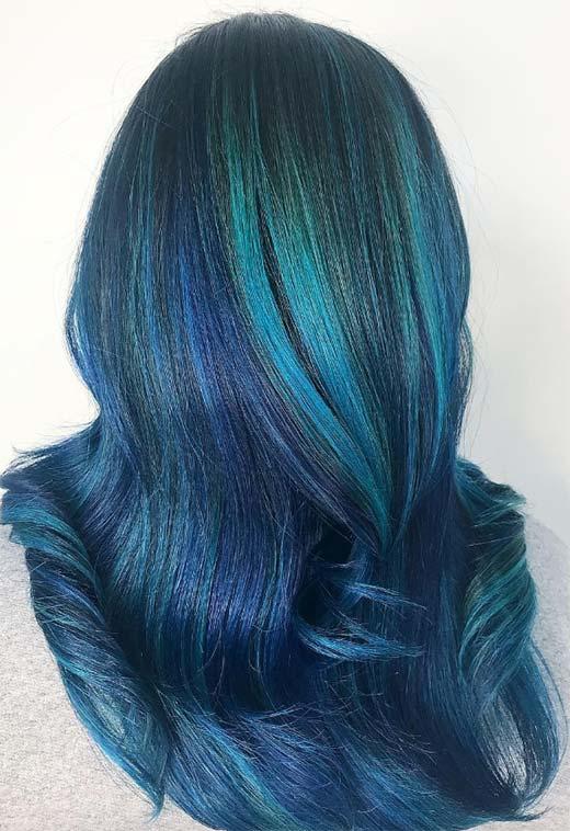 Blue Hair Color Shades: Blue Hair Dye Tips