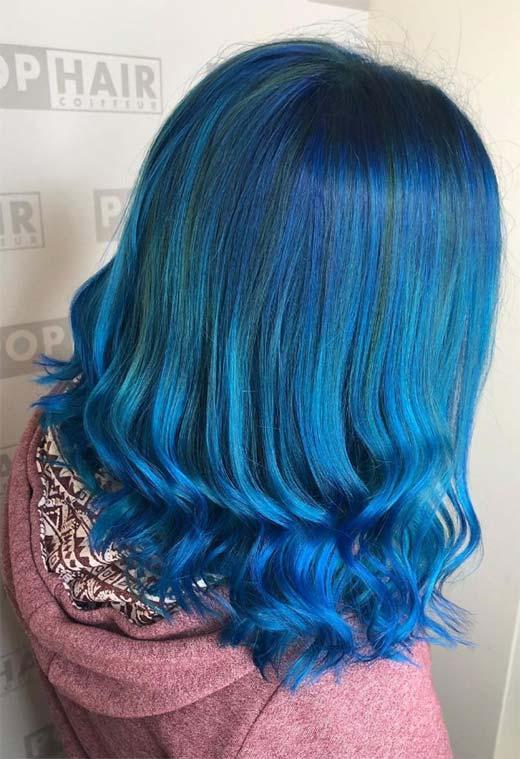 Blue Hair Color Shades: Blue Hair Dye Tips