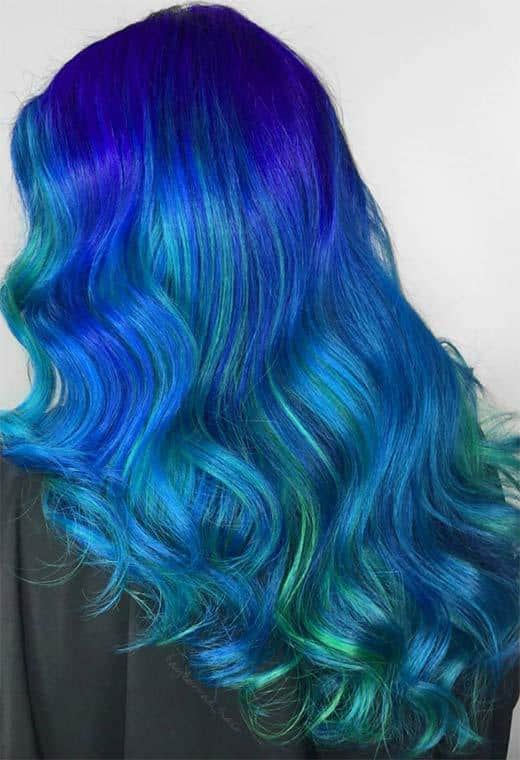 Blue Hair Color Shades: Blue Hair Dye Tips