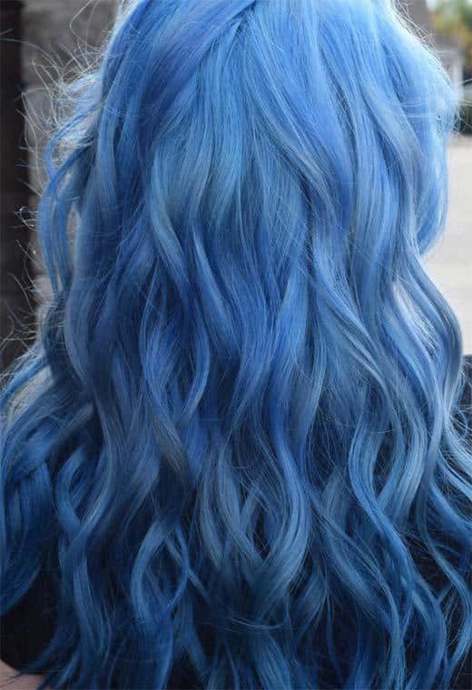 Blue Hair Color Shades: Blue Hair Dye Tips