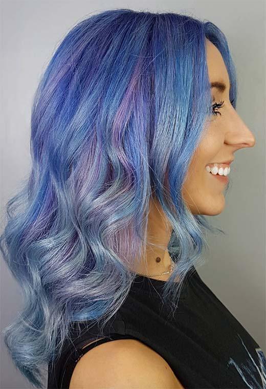 Blue Hair Color Shades: Blue Hair Dye Tips