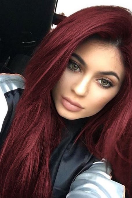 Burgundy red Hair