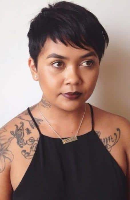 Chubby Face Pixie Bob Haircut