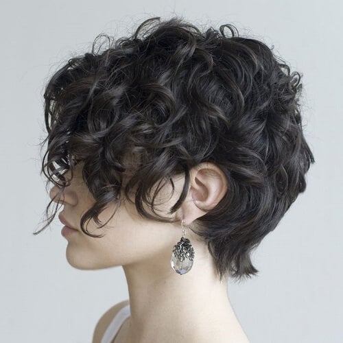 Curly Pixie Cut