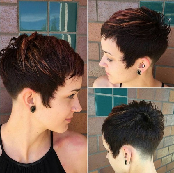 Cute, Easy Balyage Hair Styles with Pixie Cut