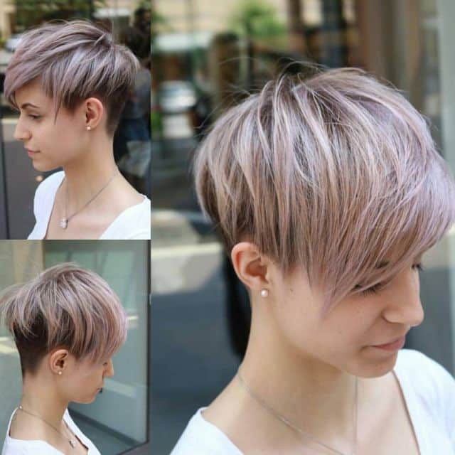 cute pixie cut for short hair