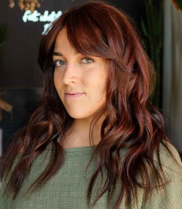 Dark Auburn Shade for Olive Skin