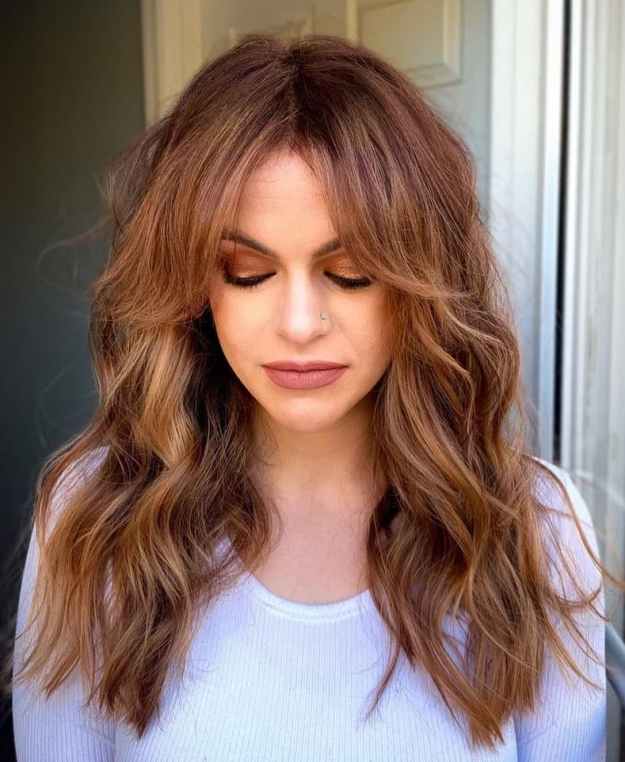 Dimensional Cinnamon Hair Color