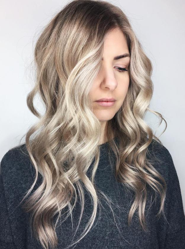 Dishwater Blonde Hair With Highlights