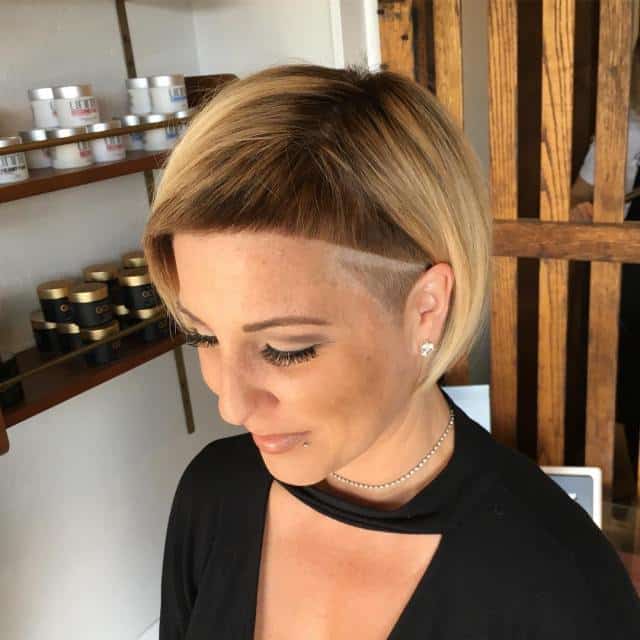 edgy short haircut