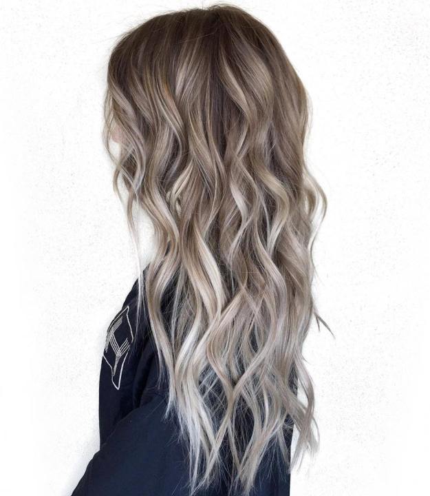 Gorgeous Ash Blonde Balayage