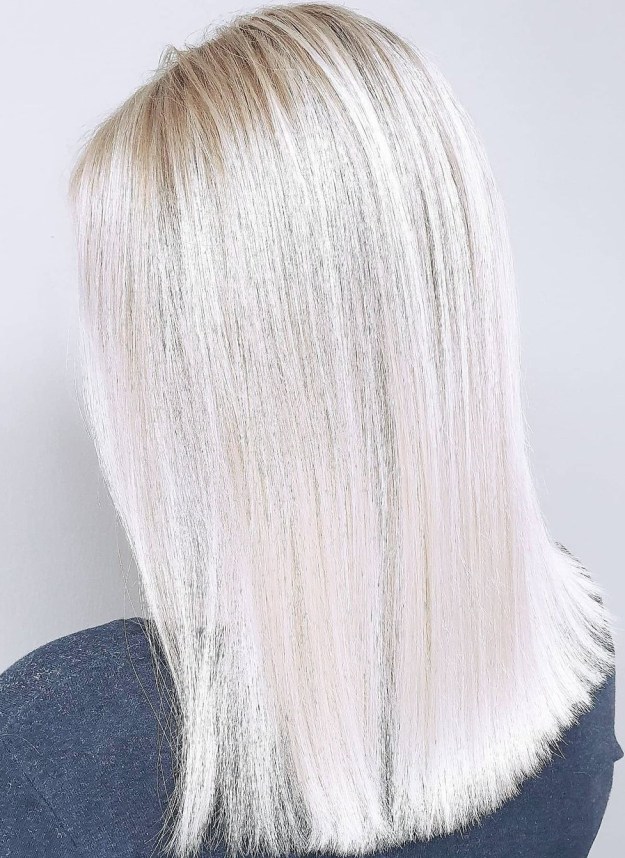 Icy Blonde Hair