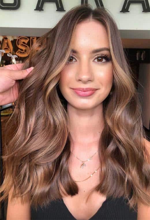 Light Brown Hair Color Shades: Brunette Hair Color Ideas