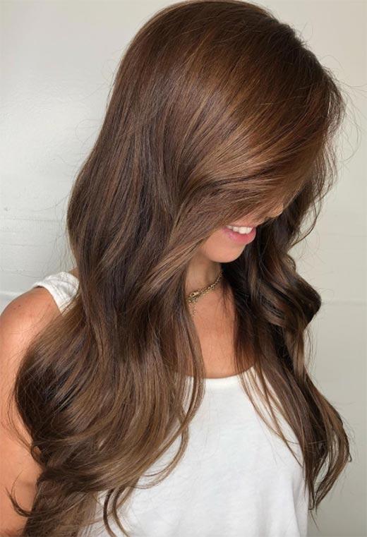 Light Brown Hair Color Shades: Brunette Hair Color Ideas