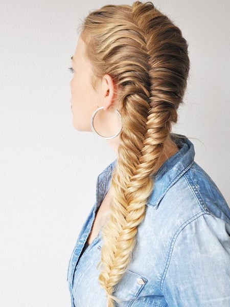 Long Fishtail Braid