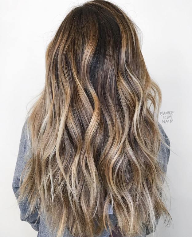 Mermaid Hair With Chunky Highlights