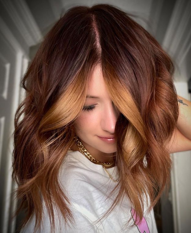 Red Brown Hair Shade