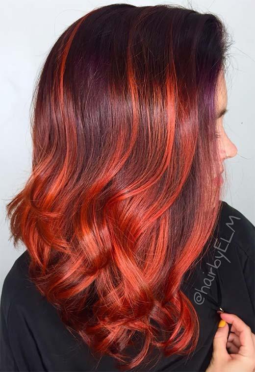 Red Hair Color Shades: Red Hair Dye Tips & Ideas