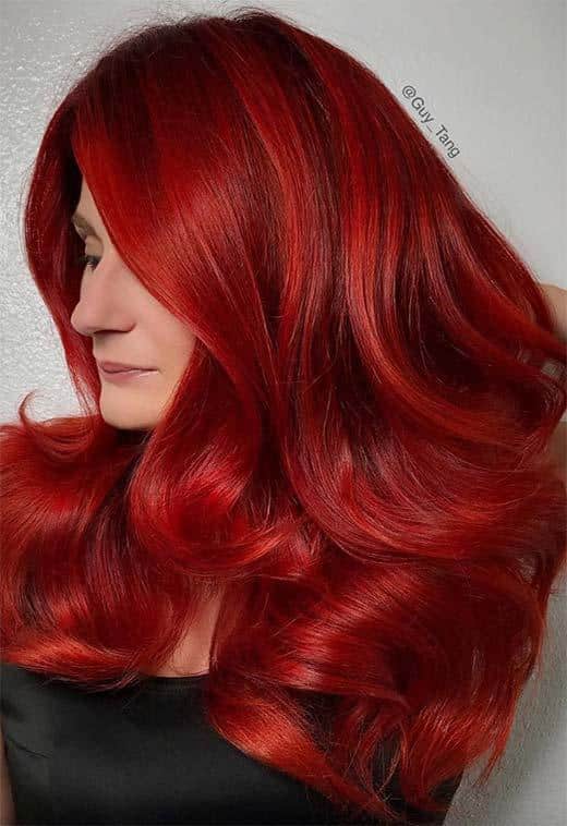 Red Hair Color Shades: Red Hair Dye Tips & Ideas