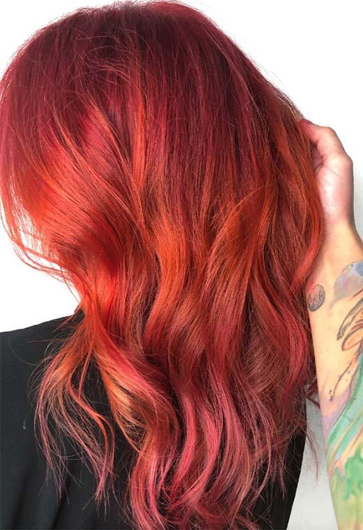 Red Hair Color Shades: Red Hair Dye Tips & Ideas