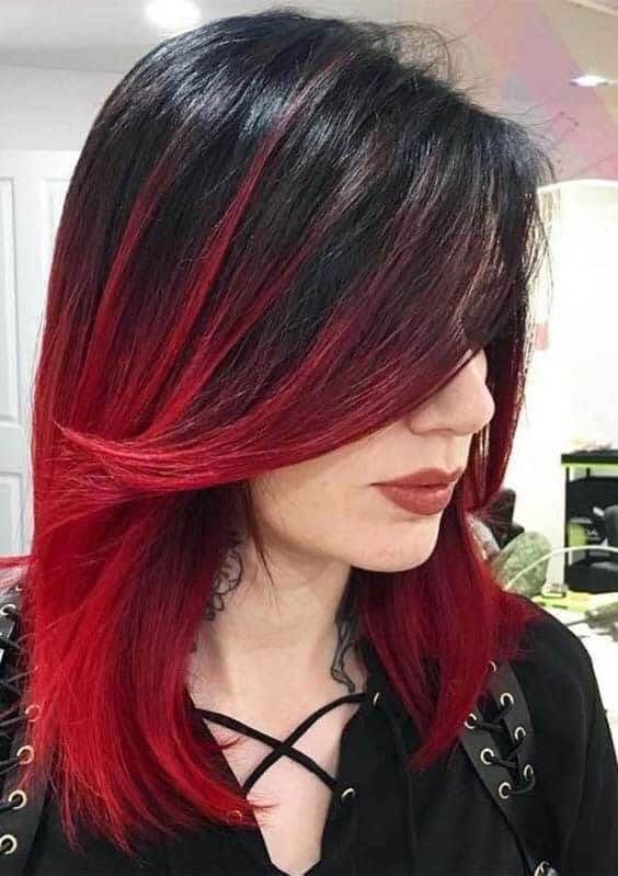 Red Hot Ombre