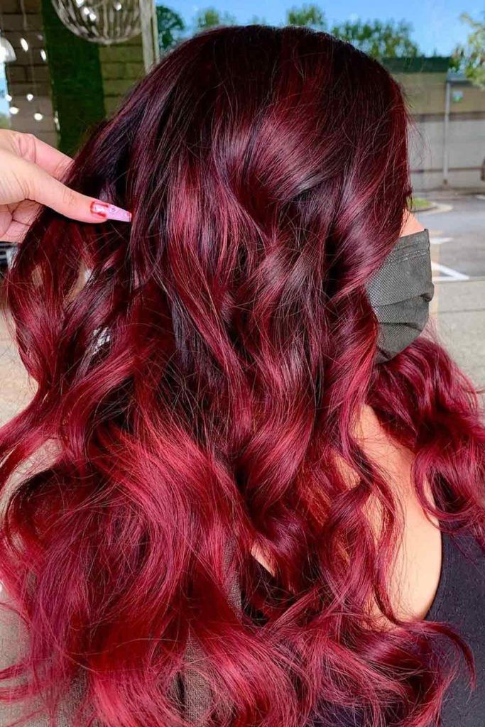 Ruby Red Highlights