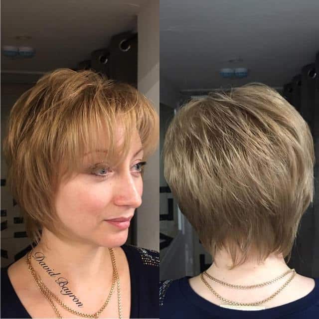 shaggy hairstyle