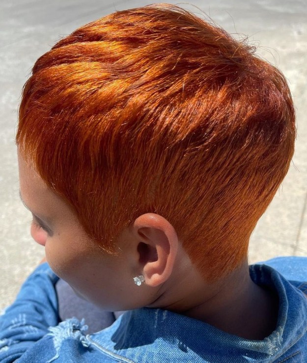 Short Ginger Red Hair