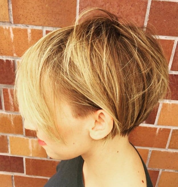 Short Messy Bob Hairstyle