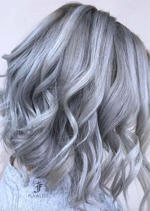 Silver Hair Trend: Grey Hair Colors & Tips for Going Gray