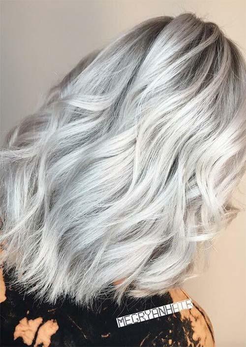 Silver Hair Trend: Grey Hair Colors & Tips for Going Gray