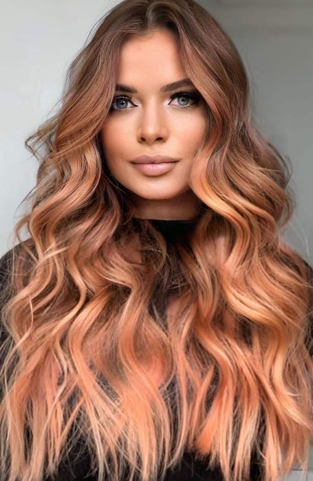 Strawberry Blonde Balayage