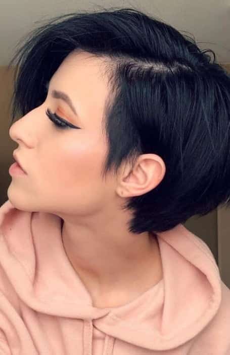 Thick Hair Pixie Bob Haircut (1)