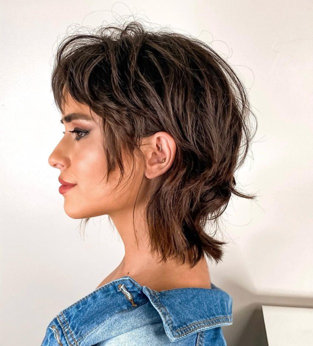 Trendy Wolf Cut with Choppy Layers