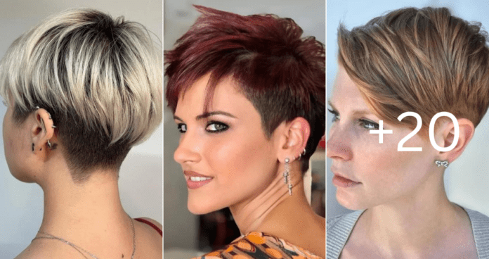 20 Inspiring Examples of Undercut Pixie for Thick Hair