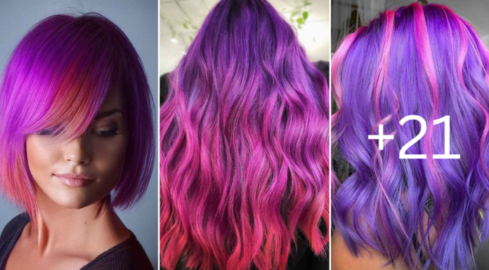 21 Pink and Purple Hair Ideas to Get That Fairy Look